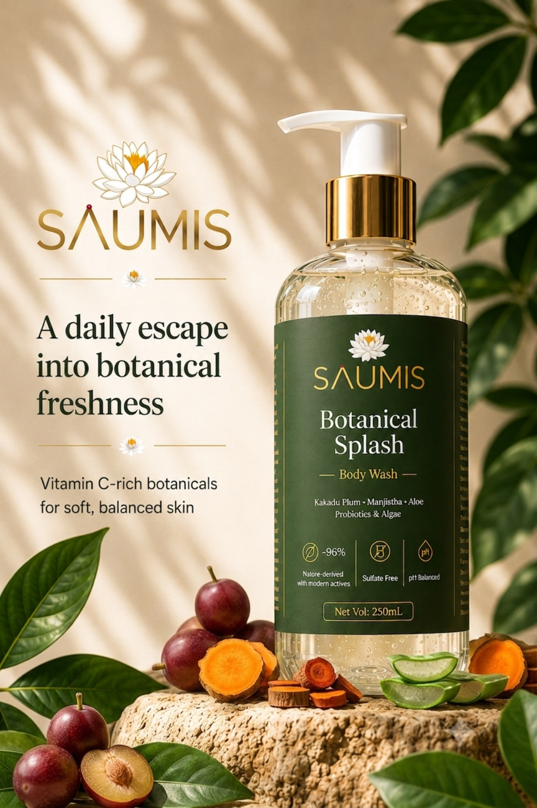 Botanical Splash Body Wash Gallery 1