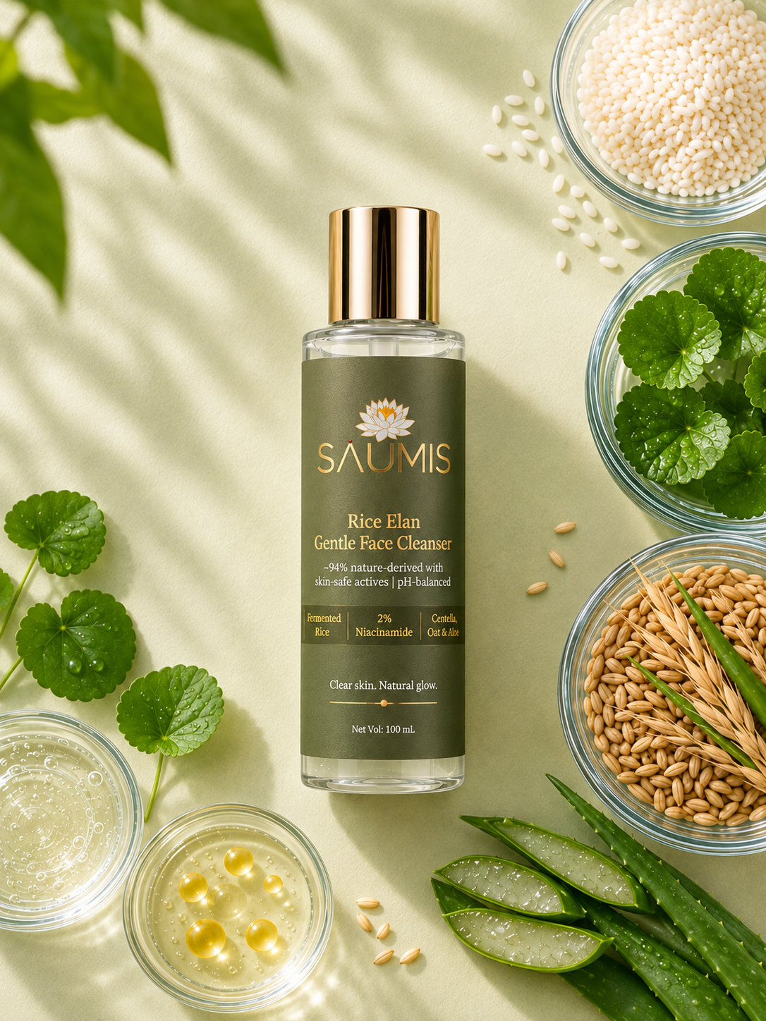 Rice Elan Gentle Face Cleanser